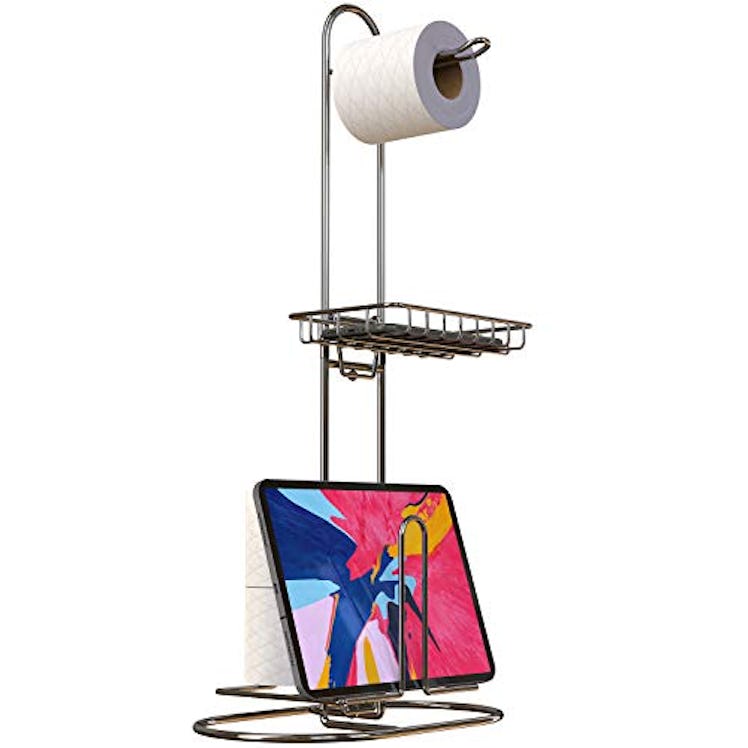 GeekDigg Toilet Paper Holder Stand