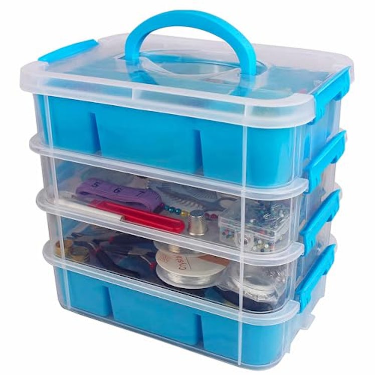 Bins & Things Stackable Craft Storage Organizer