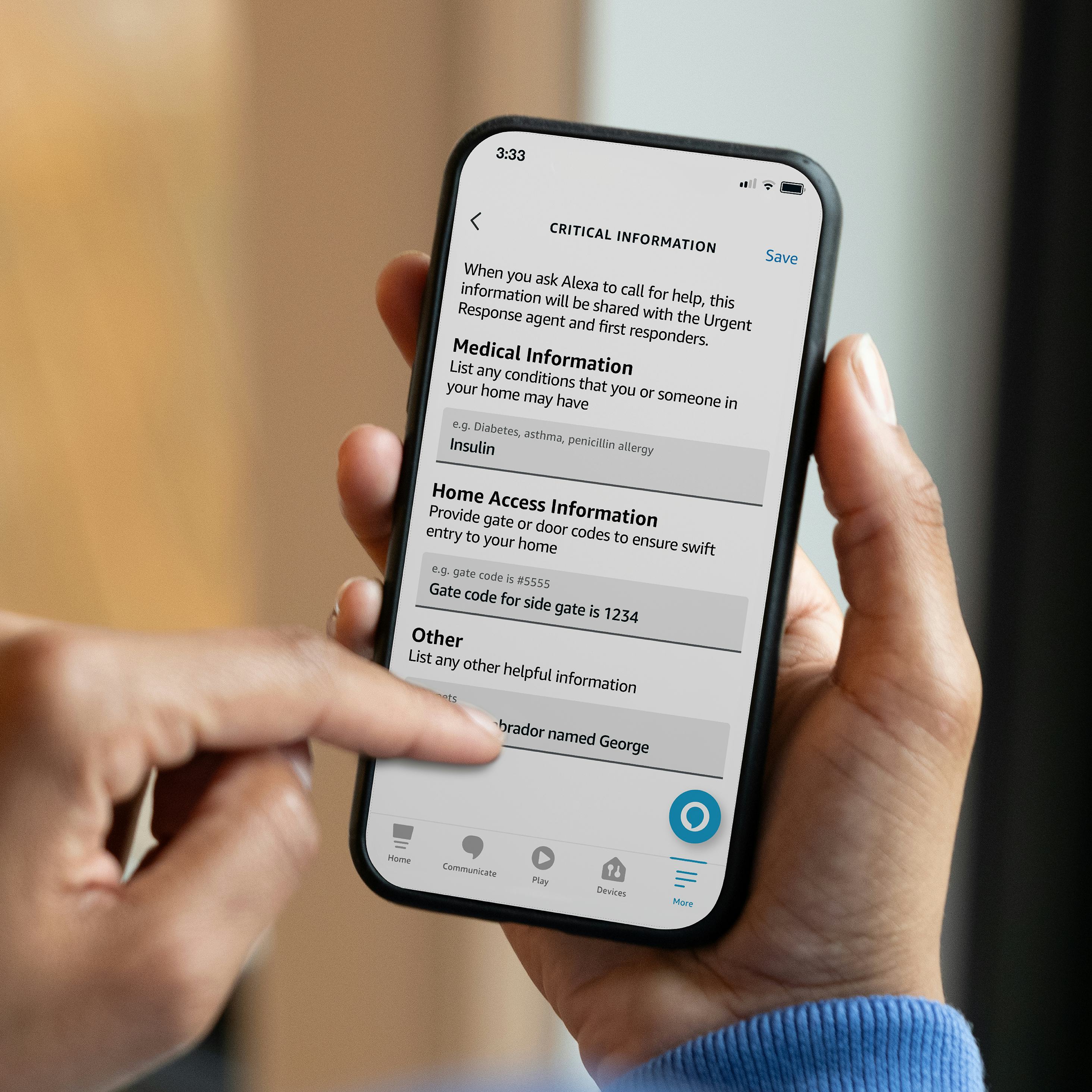 Securely Save Your Family, Home and Pet’s Info