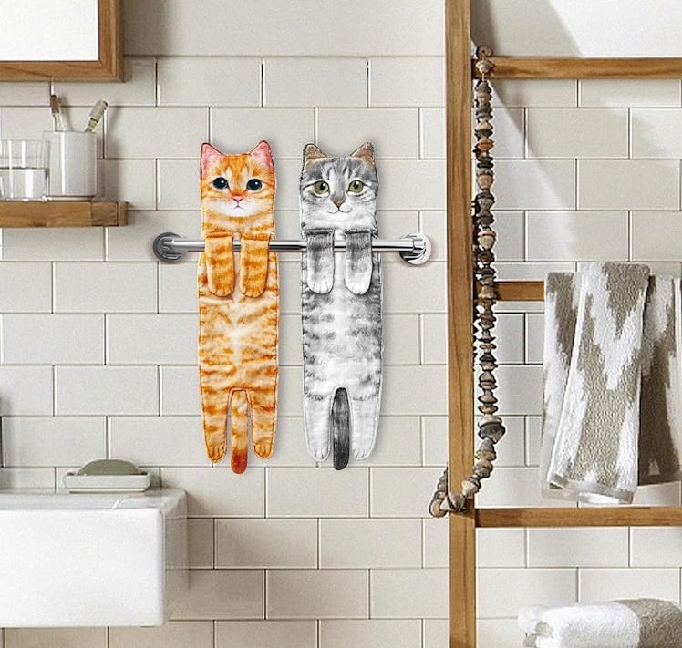 AGRIMONY Decorative Cat Hand Towel