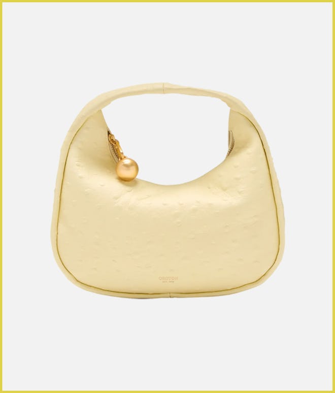Oroton Clara Small Textured Top-Handle Bag