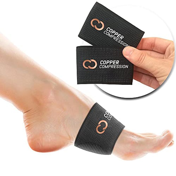 Copper Compression Copper Padded Arch Support