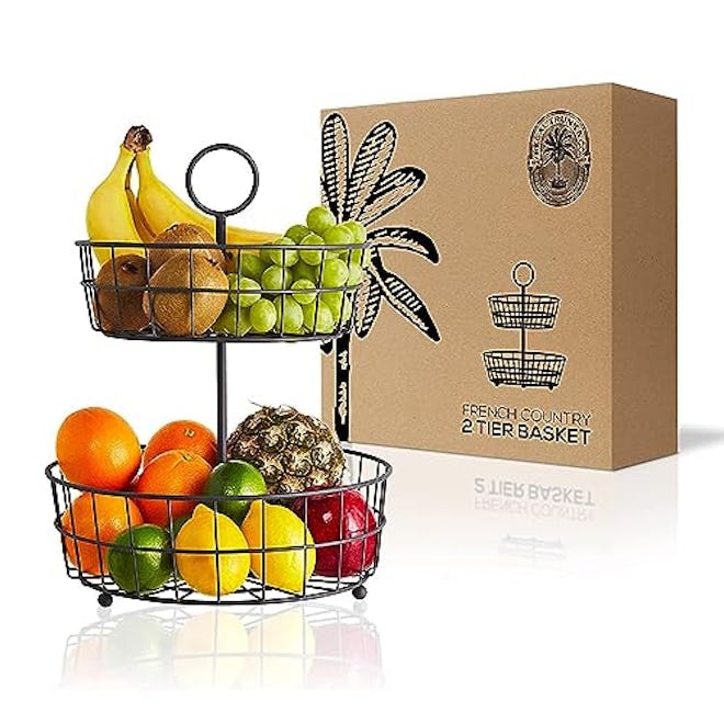Regal Trunk & Co 2 Tier Fruit Basket