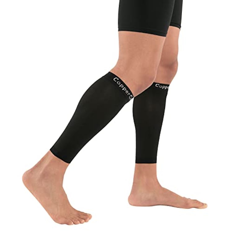 Copper Compression Calf Sleeves (1 Pair)