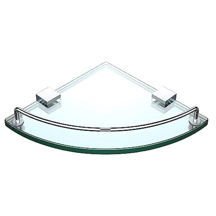 Vdomus Glass Corner Shelf
