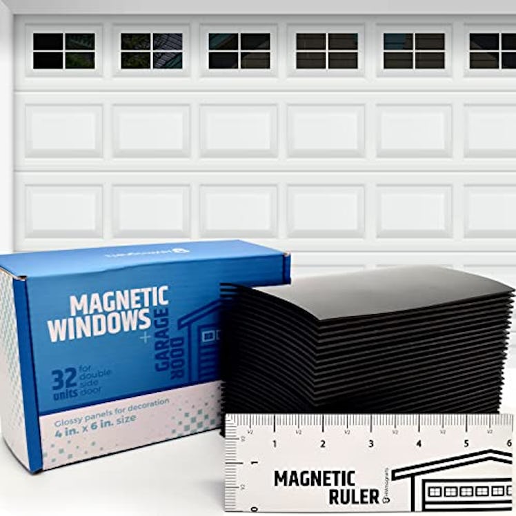 HMmagnets Strong & Glossy Magnetic Garage Door Windows