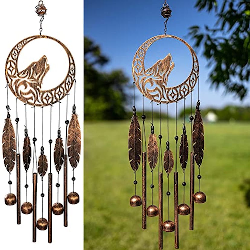 Wolf Dream Catchers Windchimes