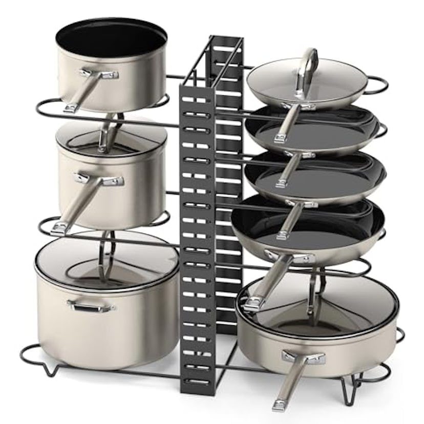 Vdomus Pot Rack Organizer with 3 DIY Methods