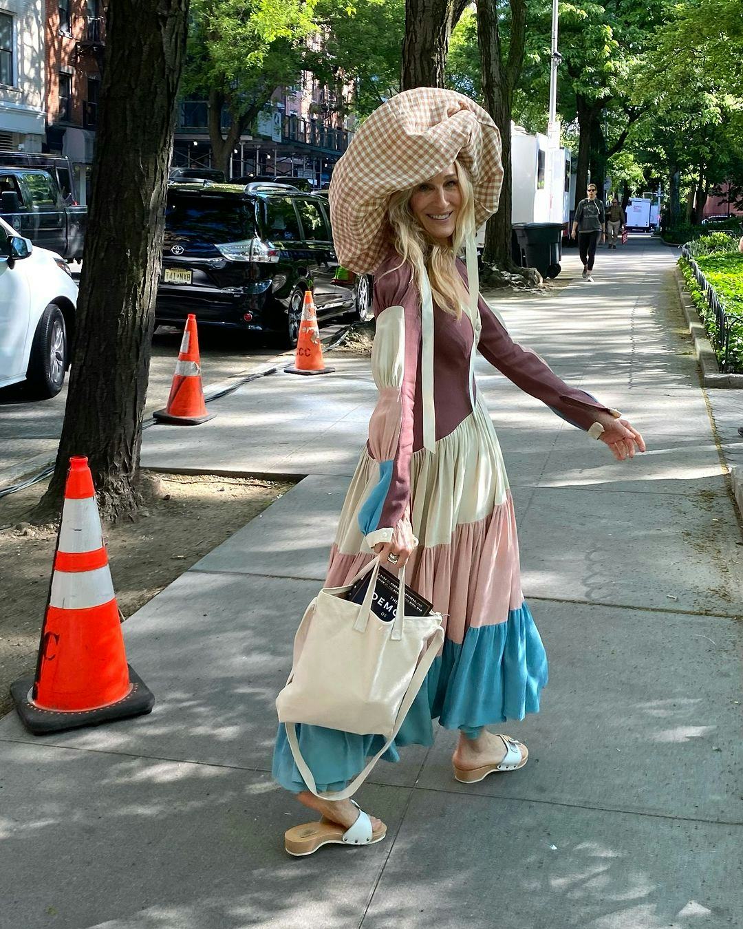 Sarah Jessica Parker’s Carrie Bradshaw hat for And Just Like That&hellip; Season 3.