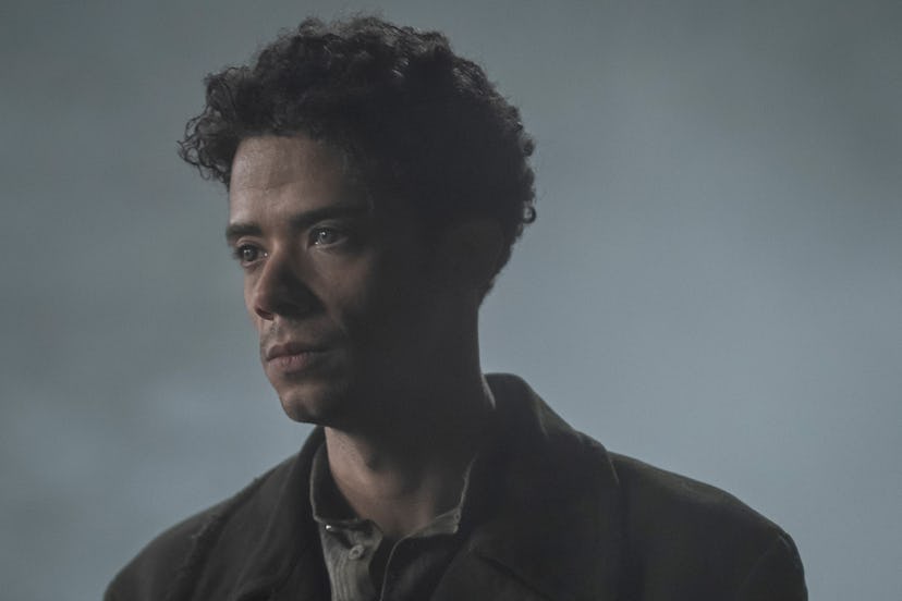 A portrait of 'Interview with the Vampire' star Jacob Anderson.