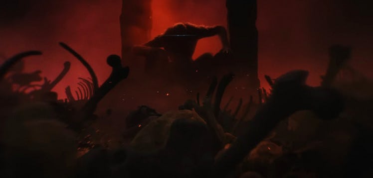 The Skar King in Godzilla x Kong: The New Empire