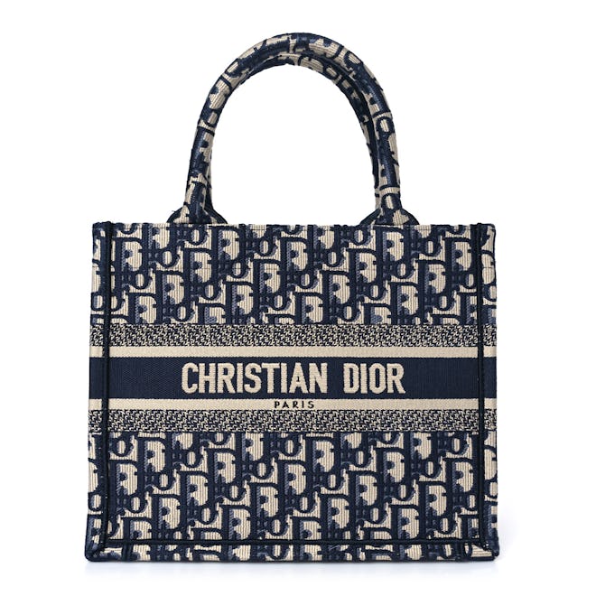 Small Dior Oblique Book Tote