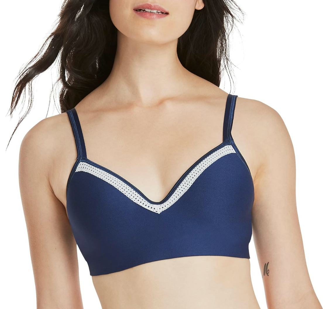 Hanes Wireless Seamless Convertible T-Shirt Bra