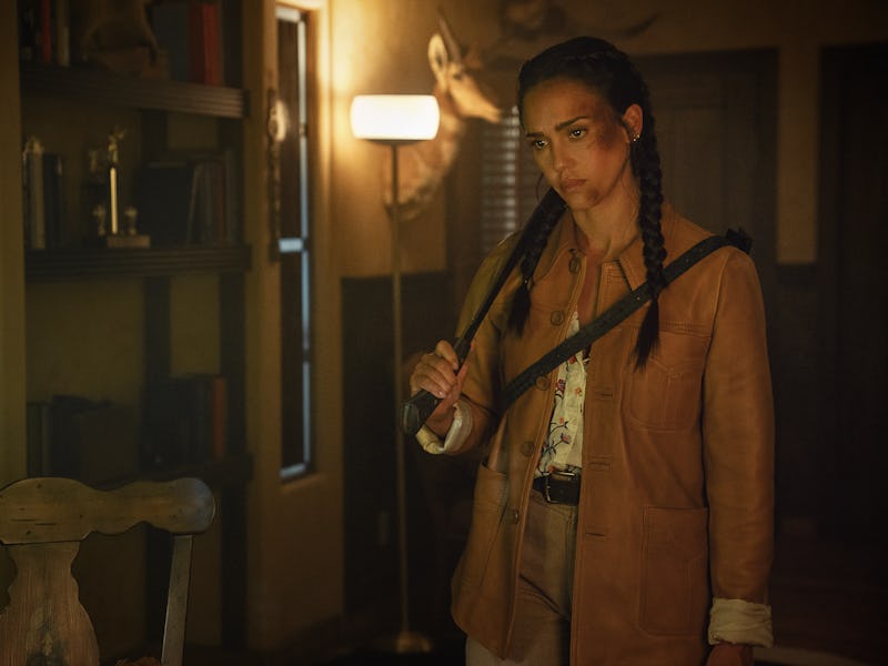Jessica Alba as Parker in Trigger Warning