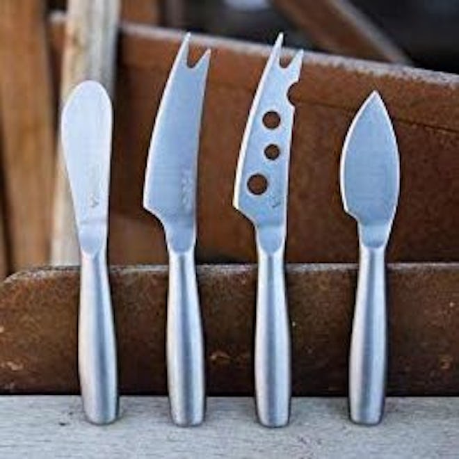 Boska Stainless Steel Cheese Knife Set (4 Pieces)