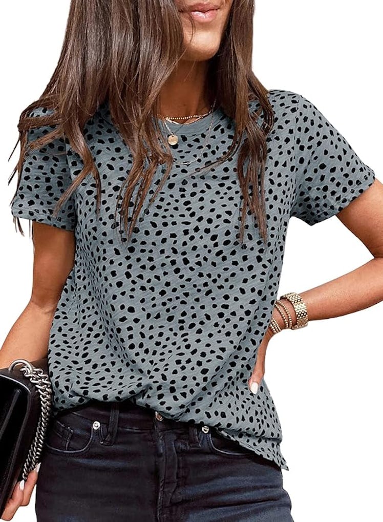 EVALESS Polka Dot Top