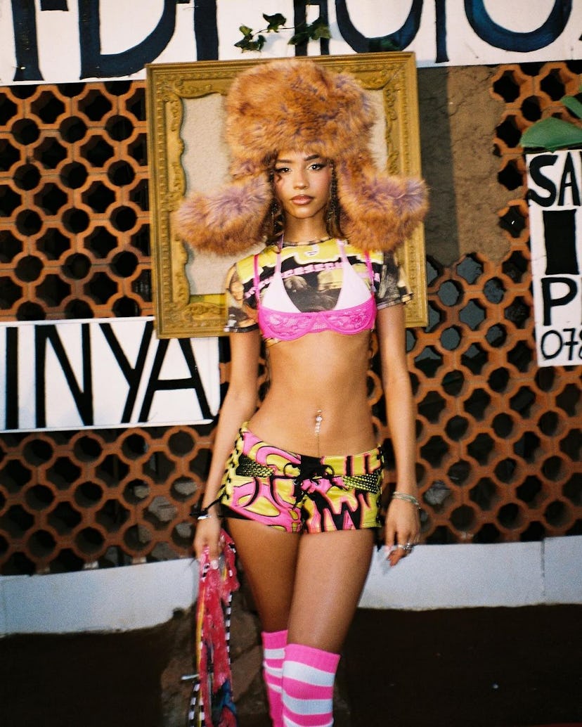 Tyla in the 'Jump' music video.