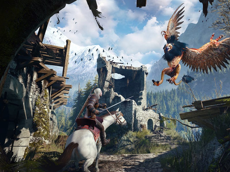 The Witcher 3 key art