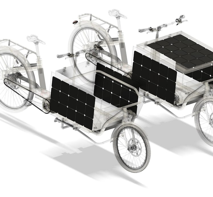 Infinite Mobility's solar-powered cargo e-bike