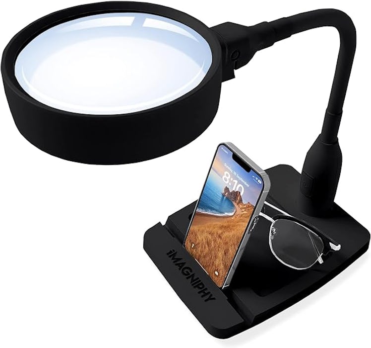 iMagniphy 8X Desk Magnifier with Light