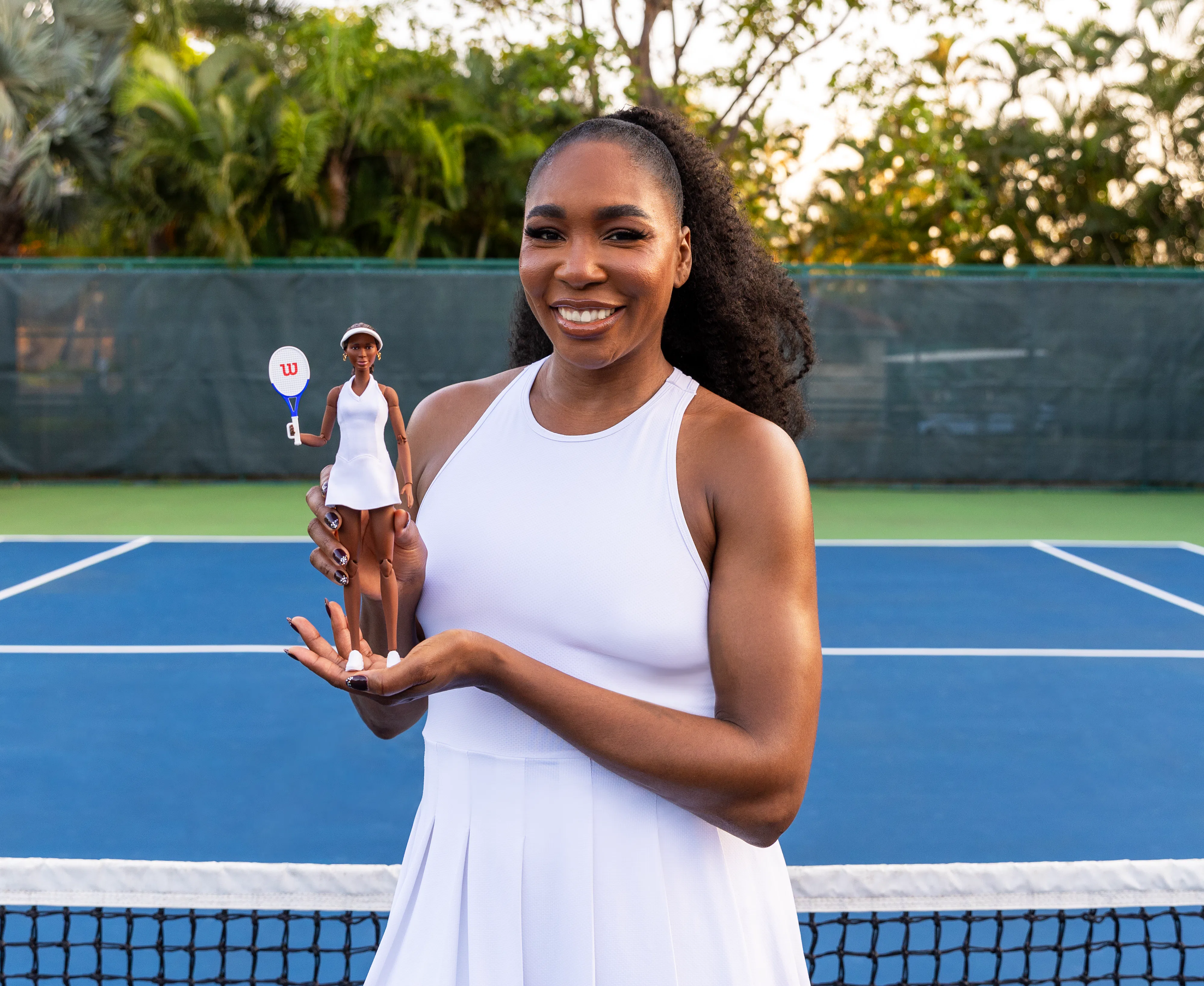 Tennis great Venus Williams is now counted among the amazing women who have their own Barbie doll. 
