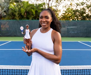 Tennis great Venus Williams is now counted among the amazing women who have their own Barbie doll. 