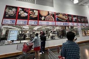 Redditors are sharing pictures of Costco food court menus from around the world, including this pict...