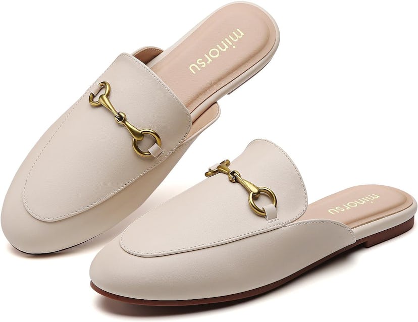 Minorsu Buckle Mules