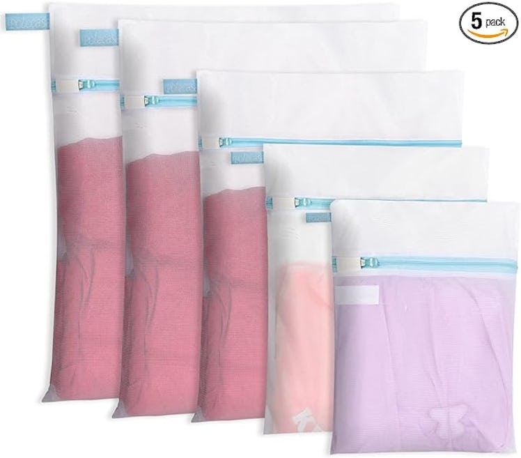 Polecasa Fine Mesh Laundry Bags (5-Pack)