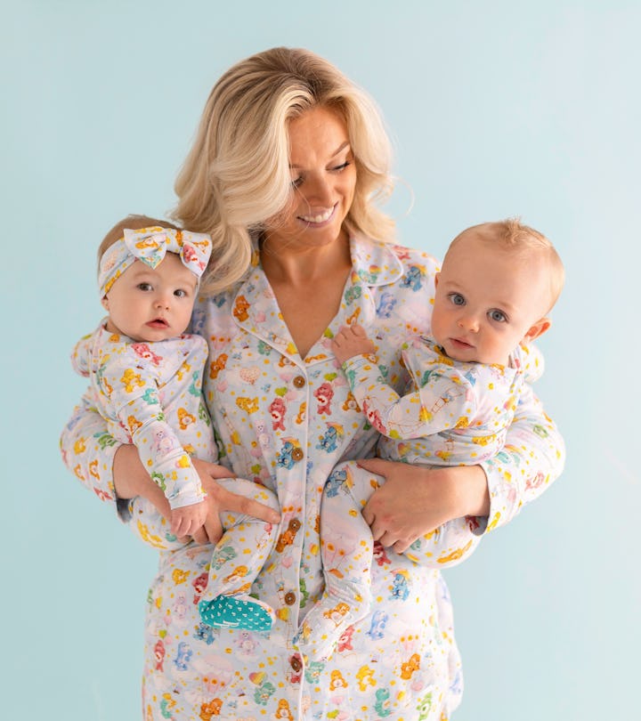 Bamboo Baby Pajamas Posh Peanut Boys' Buddy Dinosaur Footie Baby