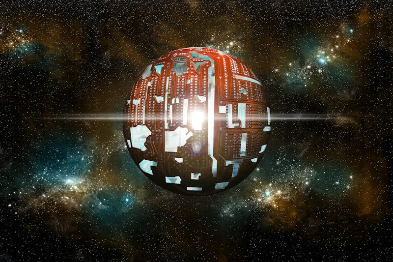 Artist’s impression of a Dyson sphere.