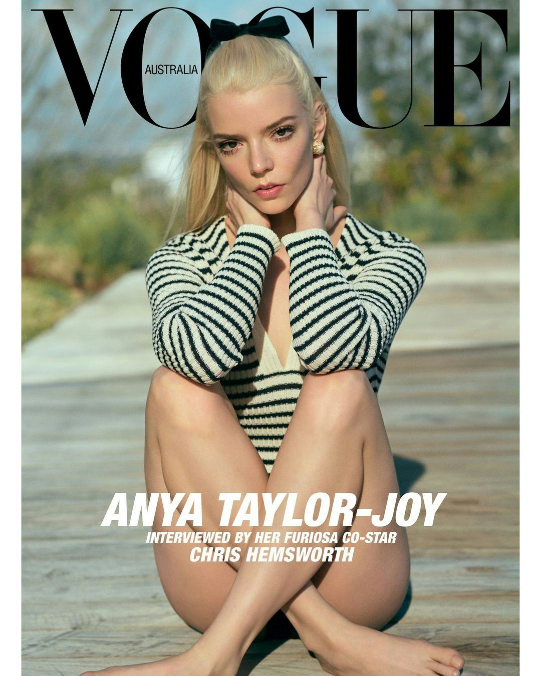 ANYA TAYLOR JOY ON VOGUE Australia