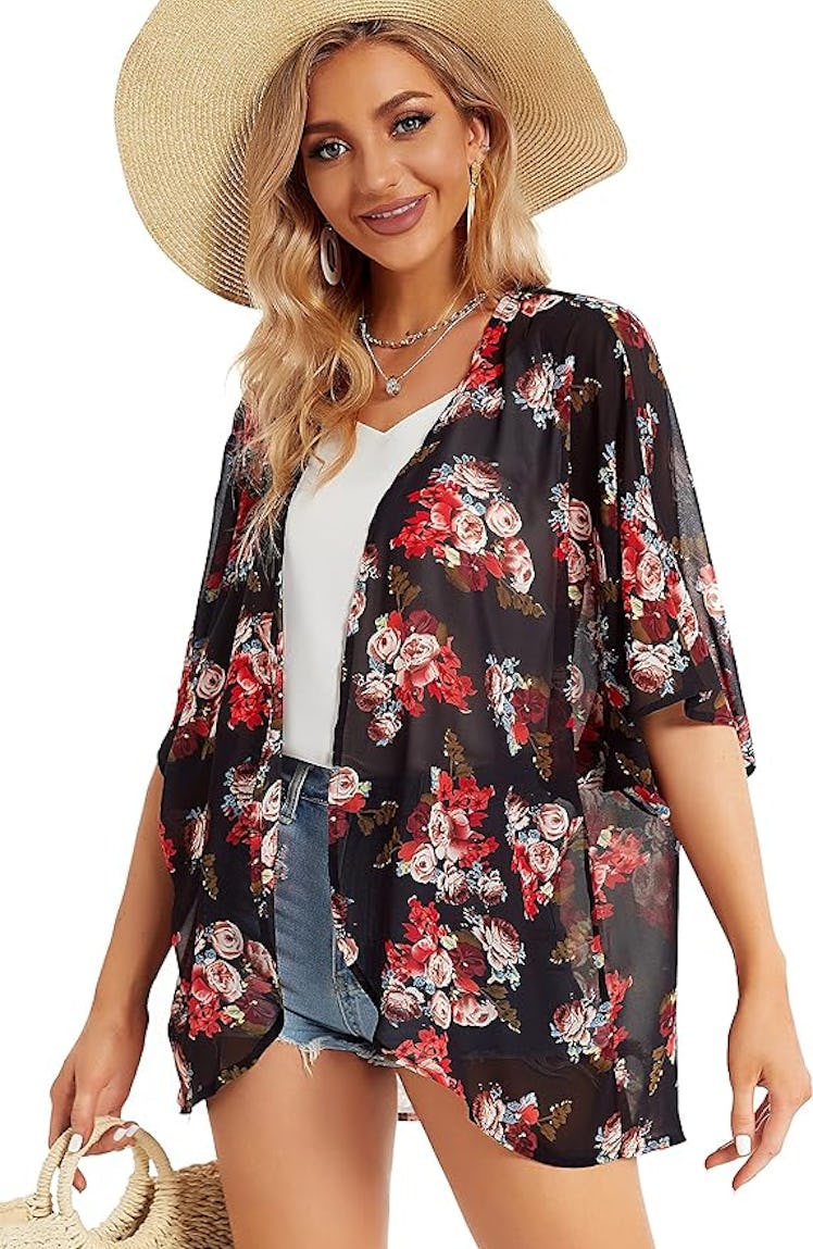 Chicgal Floral Cardigan