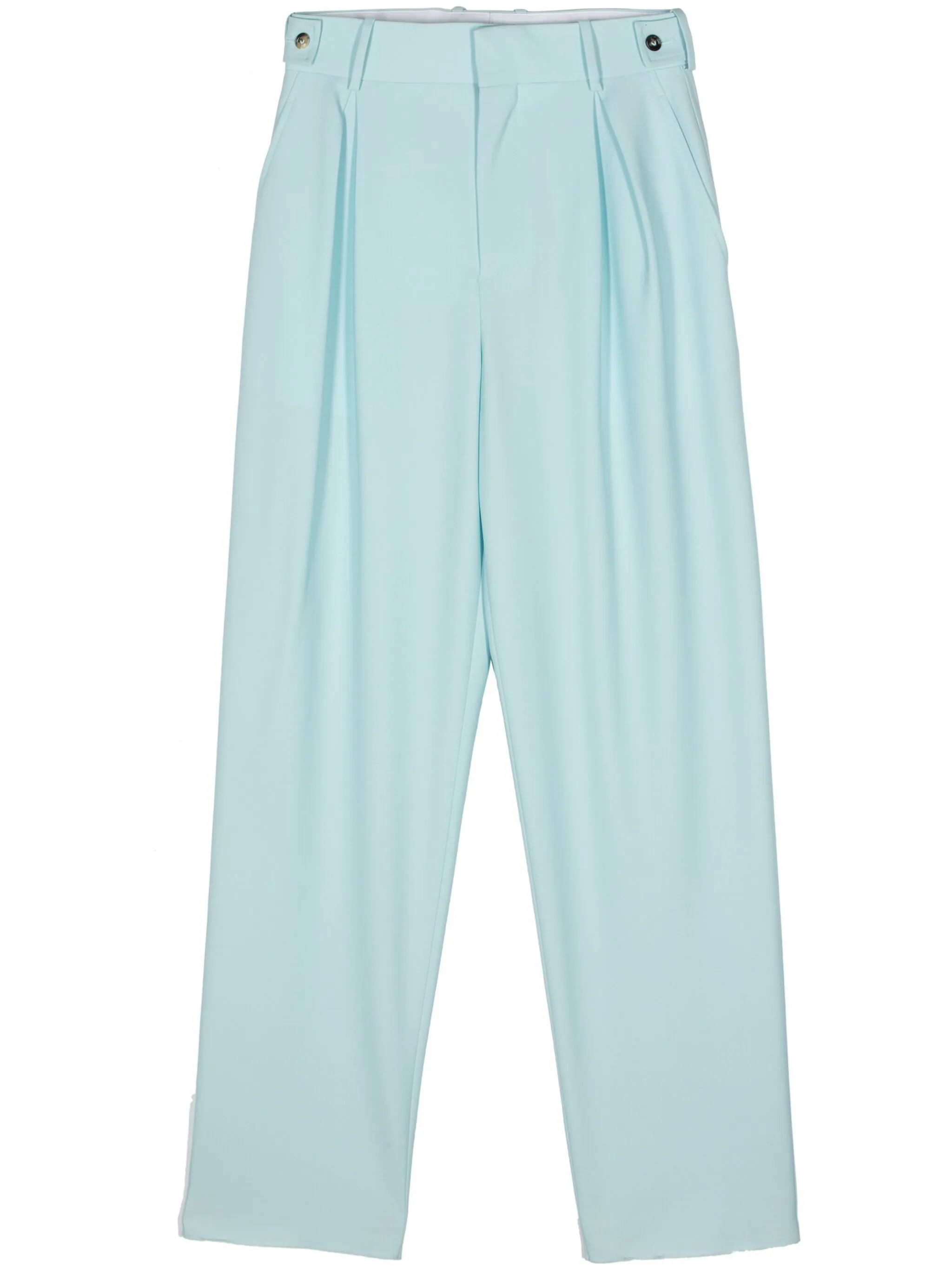 Wool Tapered Trousers