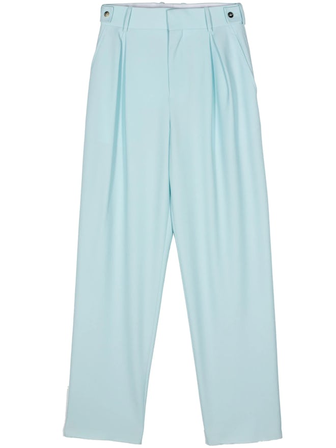 Wool Tapered Trousers