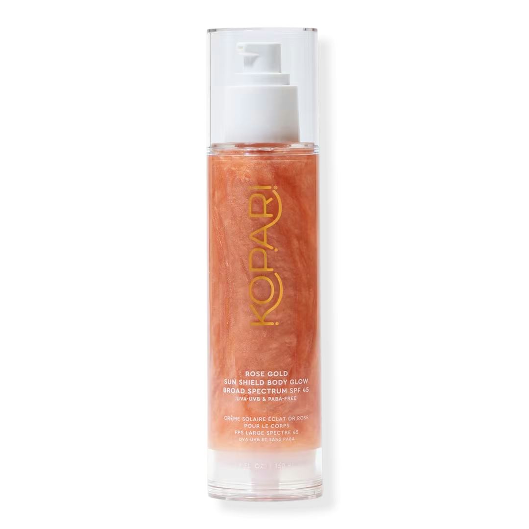 Kopari Rose Gold Sun Shield Body Glow SPF 45