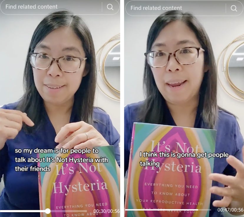 Dr Karen Tang holds her new book, ‘It’s Not Hysteria.'