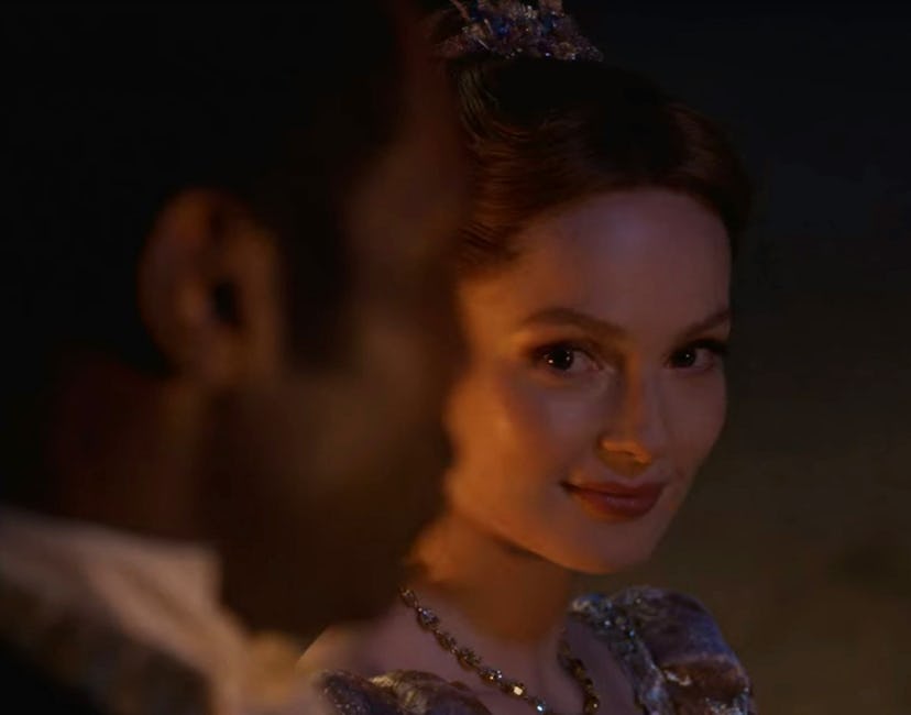 Francesca and John on ‘Bridgerton.’ Screenshot via Netflix