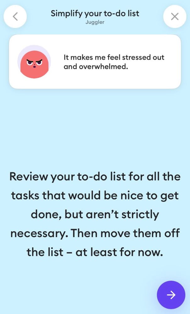 Ahead is helping me learn how to stop procrastinating.