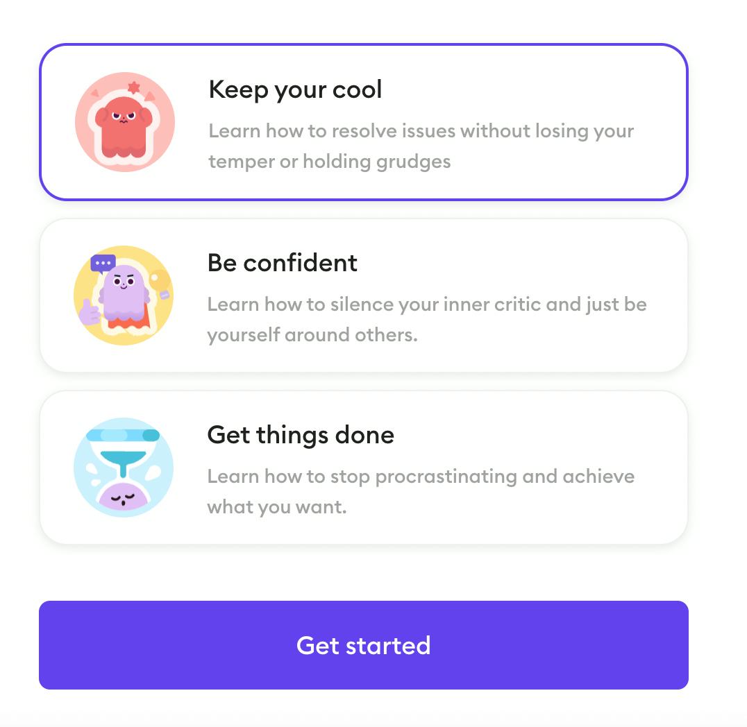 Review of the Ahead app that uses Duolingo-style learning to help build emotional intelligence.