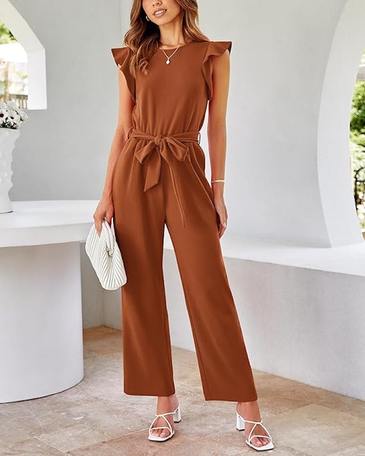 BTFBM Ruffle Jumpsuit