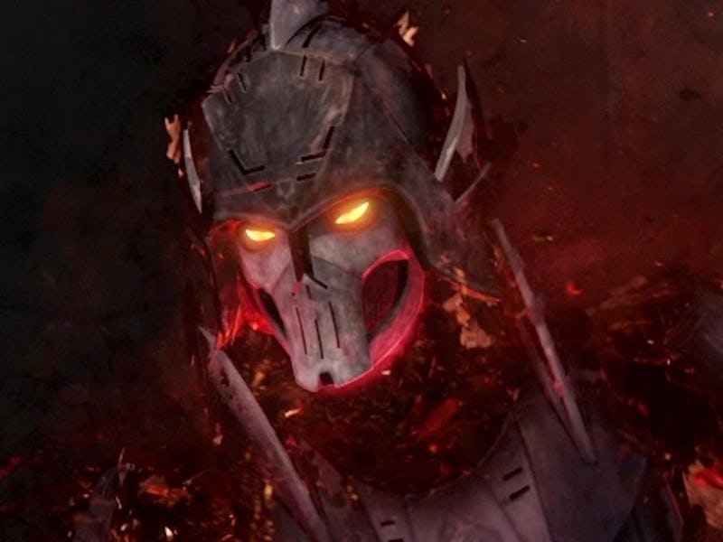 Mark Hamill as Darth Bane in 'The Clone Wars.'