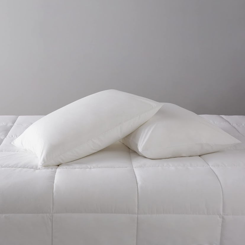 Amazon Basics Down Alternative Bed Pillows (2-Pack)