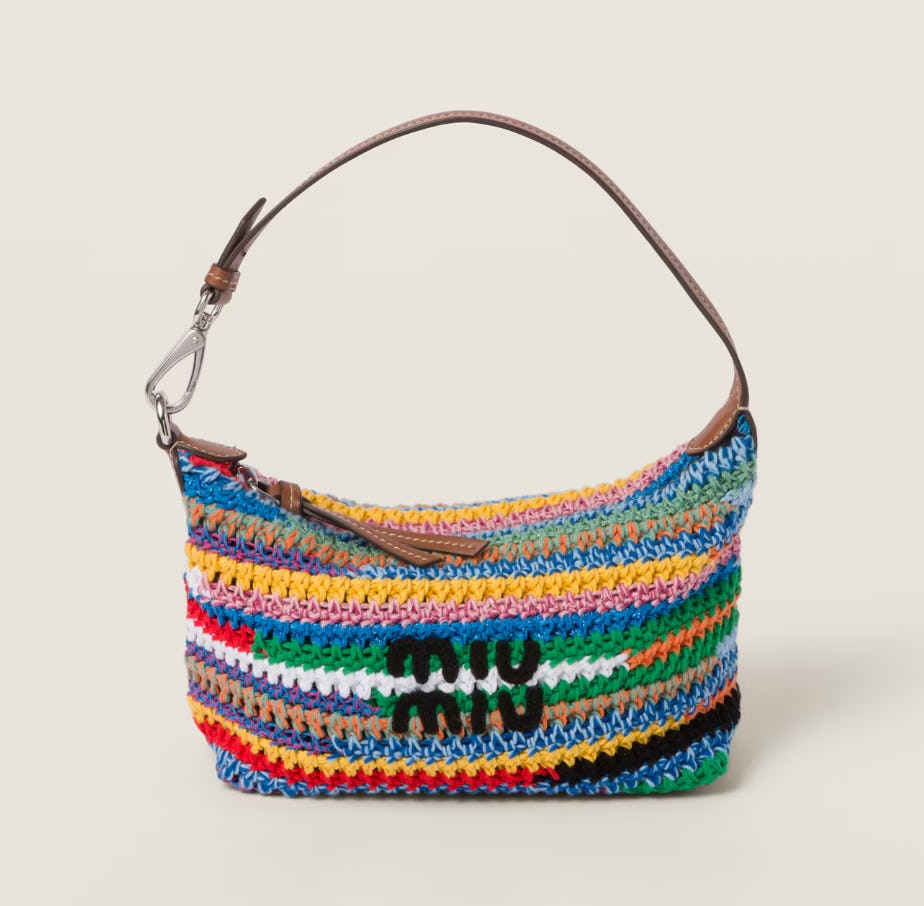 Miu Miu Crochet Pouch