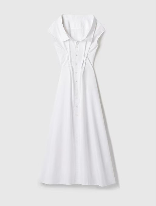 Buy Anne Hathaway's White Cotton Gap Dress