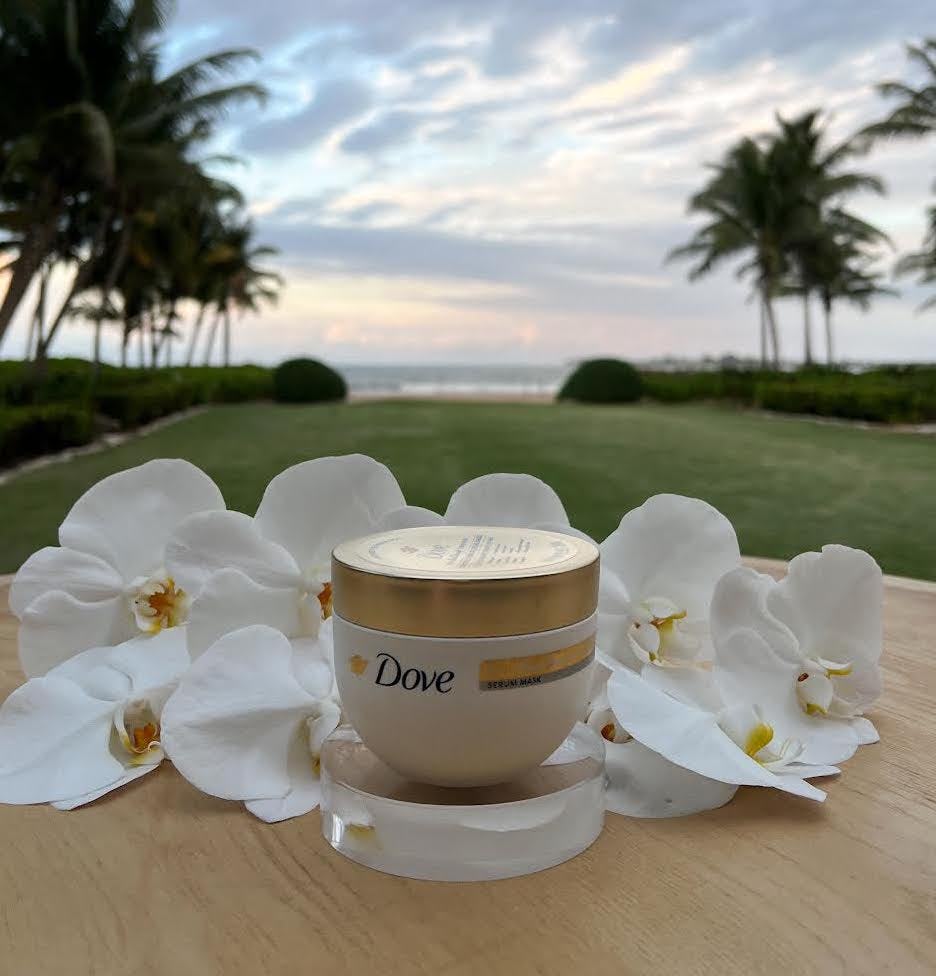 The Dove 10-in-1 Bond Strength Serum Mask is a summertime staple.