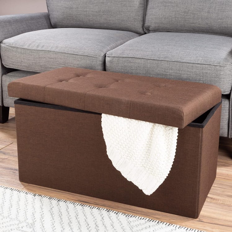 Lavish Home Storage Ottoman