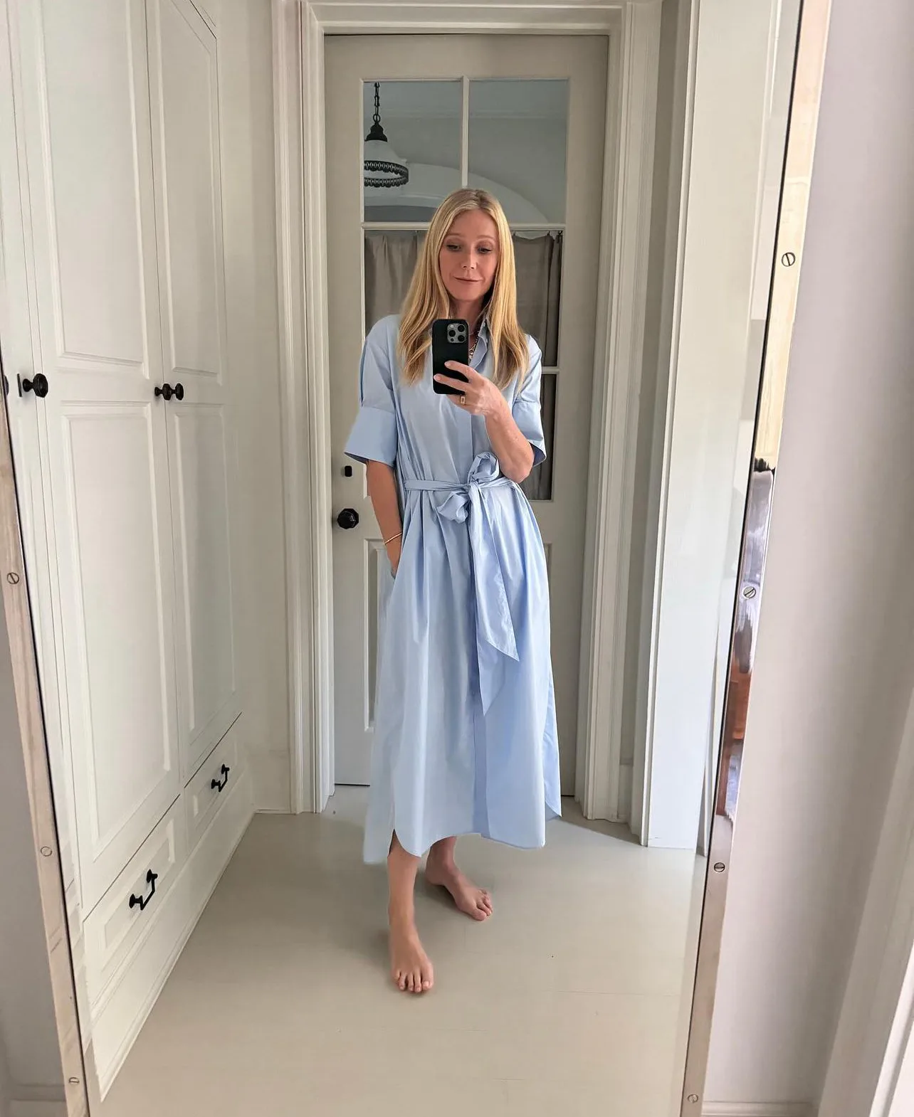midi dress with puff sleeve Western Elegance Puff Sleeve Midi Dress Small