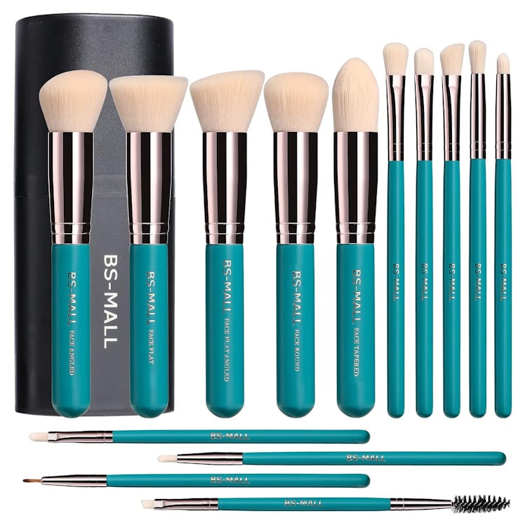 BS-MALL Synthetic Makeup Brushes (14 Pieces)