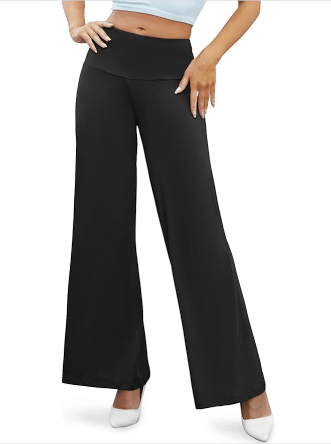 Arolina Stretchy Wide Leg Palazzo Lounge